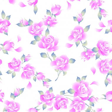 Gül illüstrasyon model. Amele rosei tasarlanmış vectorsthis içinde resim tekrar tekrar sorunsuz devam ediyor