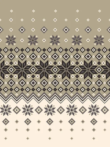 Nordic Pattern Illustration Designed Traditional Nordic Pattern — Stock Vector