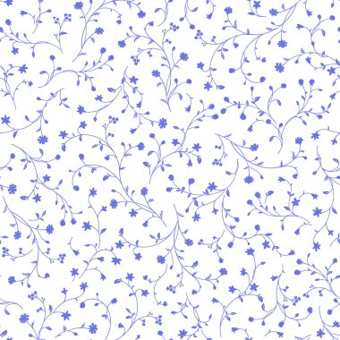 Çiçek illüstrasyon deseni, bir çiçek tasarlanmış, sorunsuz, vektörel çizimler içinde çalıştı devam,