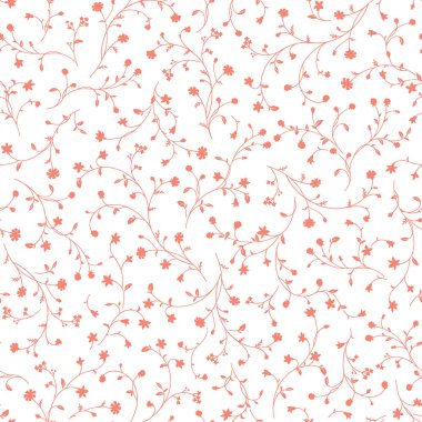 Çiçek illüstrasyon deseni, bir çiçek tasarlanmış, sorunsuz, vektörel çizimler içinde çalıştı devam,