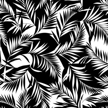 tropikal bitki deseni, bir tropikal bitki tasarlanmış, bu resmi sorunsuz,