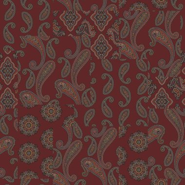 Paisley patchwork desen, Paisley desen tasarım, bu resim repeatedlyit bir vektör çalışma devam ediyor,