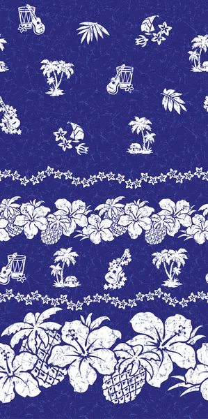 Ebegümeci ve ananas desen tasarımı için ebegümeci çekti, bu resim tekrar tekrar devam ediyor,