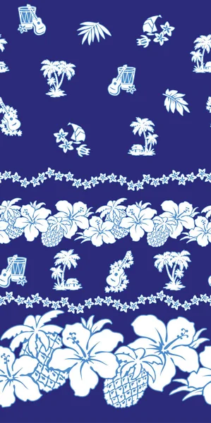 Ebegümeci ve ananas desen tasarımı için ebegümeci çekti, bu resim tekrar tekrar devam ediyor,