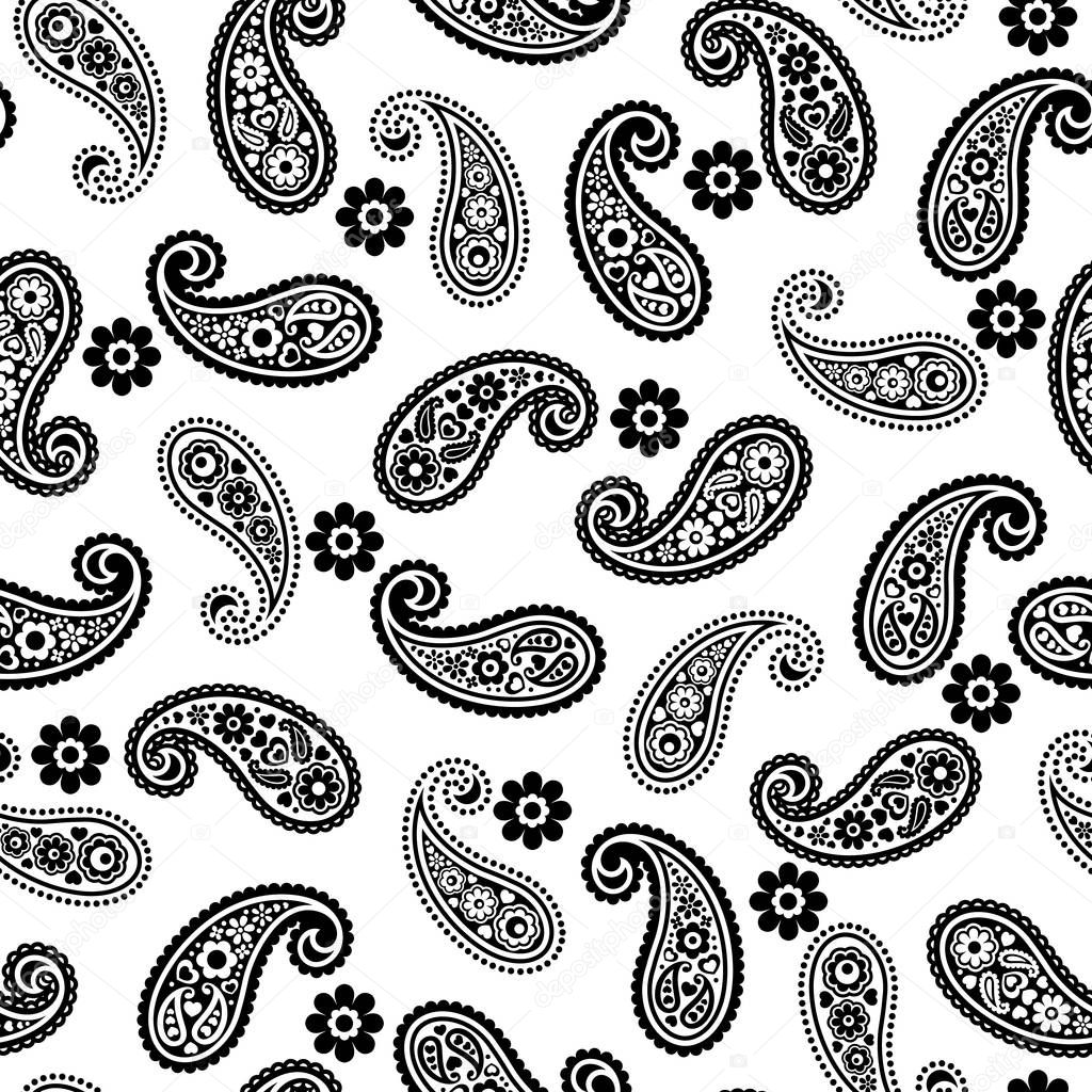 Simple paisley pattern,I made a pattern with simple paisley,It is a seamless work