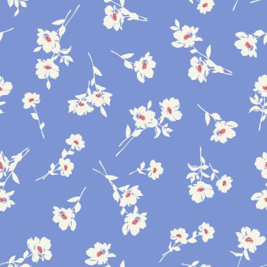 Güzel bir çiçeğin kusursuz vektör deseni, Bu tasarımlar pürüzsüz devam ediyor