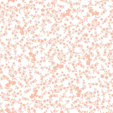 Güzel bir çiçeğin kusursuz vektör deseni, bir çiçeğin kusursuz deseni basitçe tasarlanmış.,