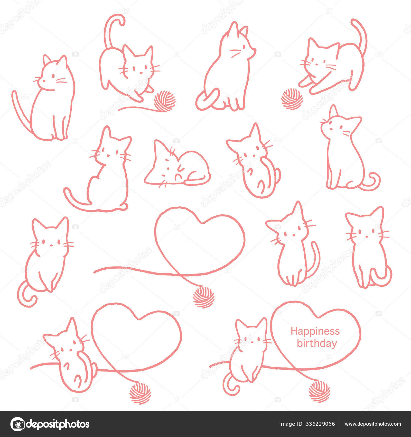 Simple Cute Cat Illustration Material Made Illustration Pretty Kitten Vector Image By C Daicokuebisu Vector Stock Simple Cute Cat Illustration Material Made Illustration Pretty Kitten Vector Image By C Daicokuebisu Vector Stock