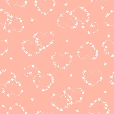 Soyut bir çiçeğin kusursuz desen materyali,