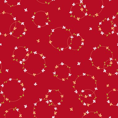 Soyut bir çiçeğin kusursuz desen materyali,