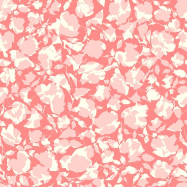 Güzel bir çiçeğin kusursuz vektör deseni,