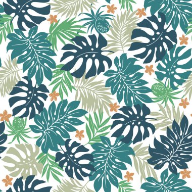 Güzel tropikal bitkisel desensiz çizimler, tropikal bitkilerin kusursuz desenleri, tropikal bir bitki tasarladım, bu resim kusursuz.,