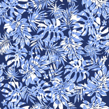 Güzel tropikal bitkisel desensiz çizimler, tropikal bitkilerin kusursuz desenleri, tropikal bir bitki tasarladım, bu resim kusursuz.,