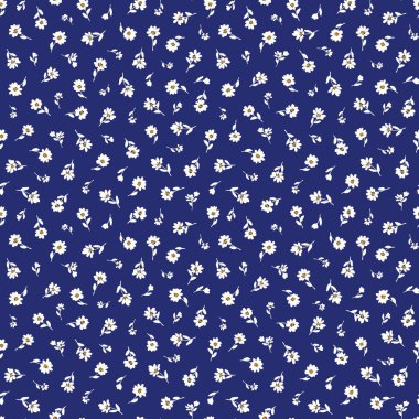 Güzel çiçeklerin ve bitkilerin kusursuz deseni, küçük bir çiçekle desen yaptım, bu tasarımlar pürüzsüz bir şekilde devam ediyor.,