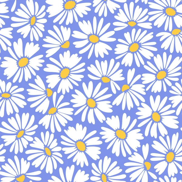 Nahtlose Vektormuster Einer Schönen Blume Diese Designs Setzen Sich Nahtlos — Stockvektor