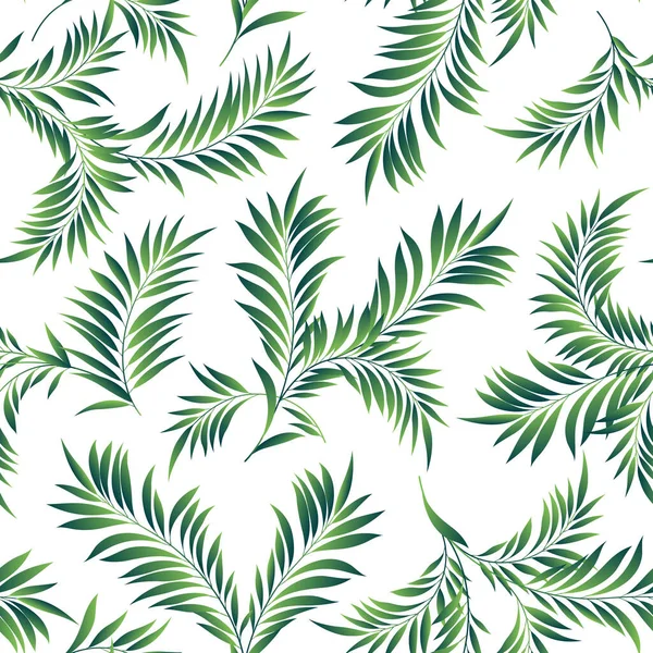 Tropical Plant Seamless Pattern Illustrationi Designed Tropical Plant Picture Seamless — Stock Vector