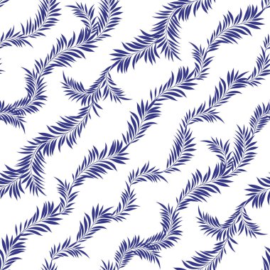 Tropikal bitkisiz desenli bir illüstrasyon. Tropikal bir bitki tasarladım. Bu resim kusursuz.