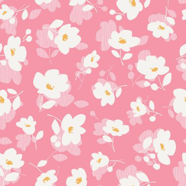 Güzel bir çiçeğin kusursuz vektör deseni, bir çiçek tasarladım, bu tasarımlar sorunsuzca devam ediyor.,