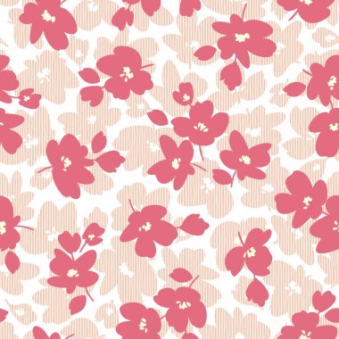 Güzel bir çiçeğin kusursuz vektör deseni, bir çiçek tasarladım, bu tasarımlar sorunsuzca devam ediyor.,