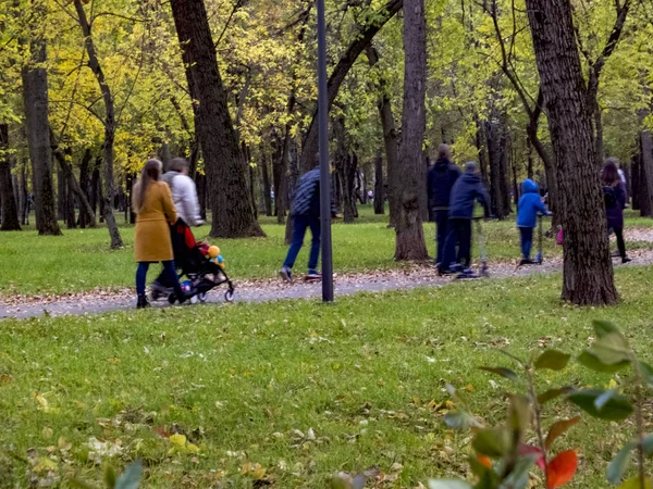Fête d'automne dans le parc de la ville — Photo