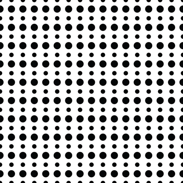 Línea geométrica monocromo patrón inconsútil abstracto con punto — Vector de stock