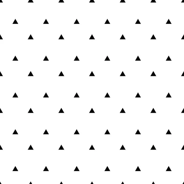 Geometrycznej linii monochromatyczne abstrakcja bezszwowe szablon z triangl Grafika Wektorowa
