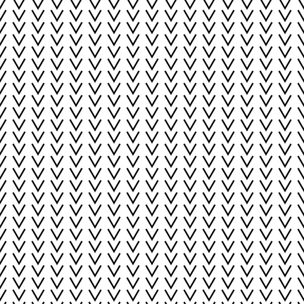 人字纹。几何线单色抽象无缝人字纹 — 图库矢量图片