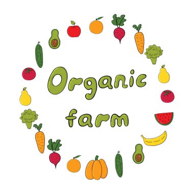 Meyveler ve sebzeler...