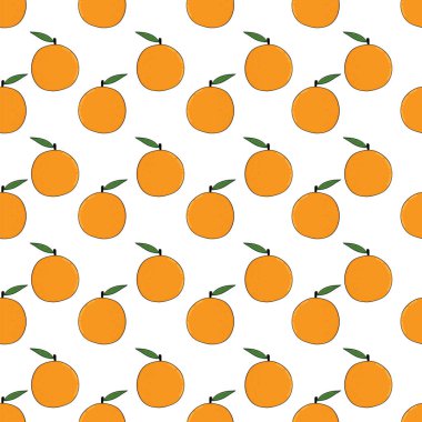 Turuncu seamless modeli