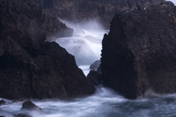 El mar por la noche —  Fotos de Stock