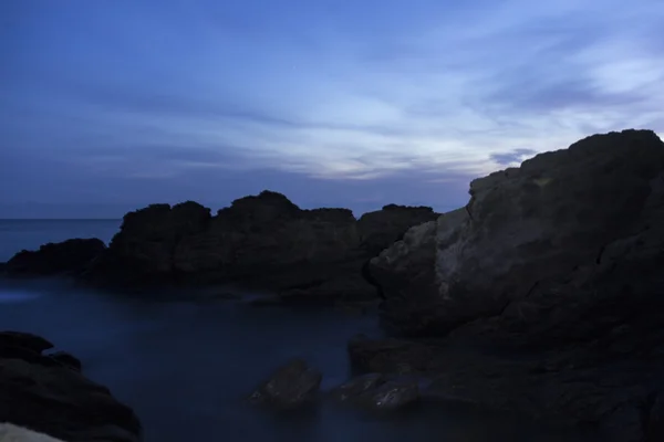 在夜海 — 图库照片