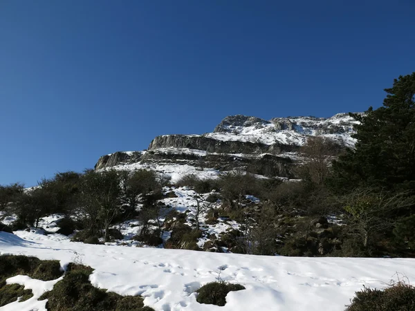 Monte gorbea in inverno — Foto Stock