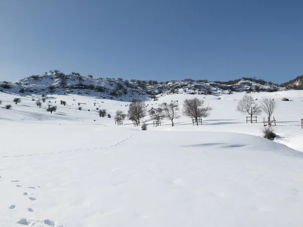 Mont gorbea en hiver — Photo