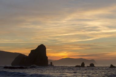 Turuncu günbatımı