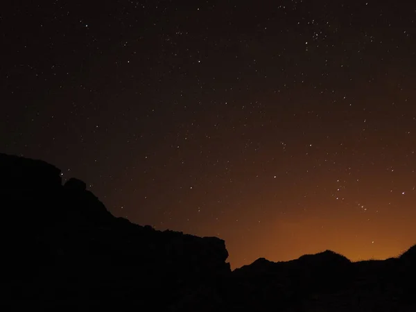 Paisaje por la noche — Foto de Stock