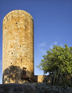 ortaçağdan kalma şehir costa brava