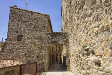 ortaçağdan kalma şehir costa brava