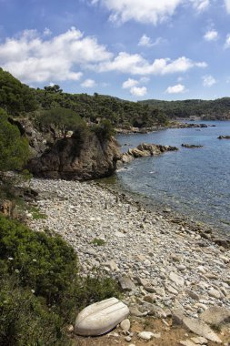 Gerona İspanya kıyısında