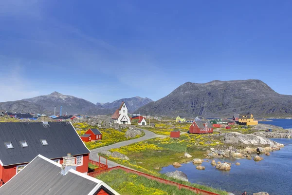 Grönland güneyde manzara