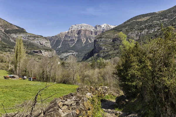 Manzara Dağları Nın Kuzey Spanya — Stok fotoğraf