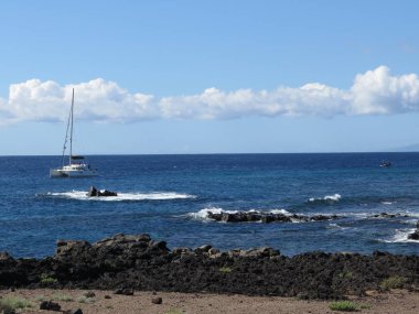 İspanyol sahil peyzaj