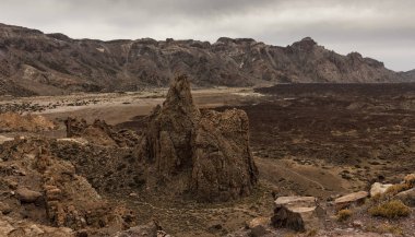 Tenerife 'deki volkanik manzara