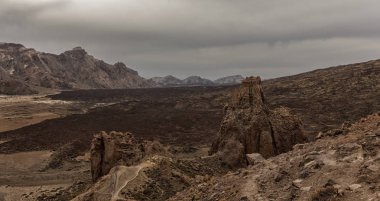 Tenerife 'deki volkanik manzara