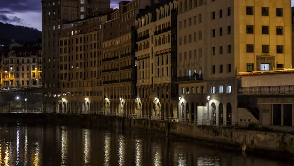 Arranha Céus Cidade Bilbao — Fotografia de Stock