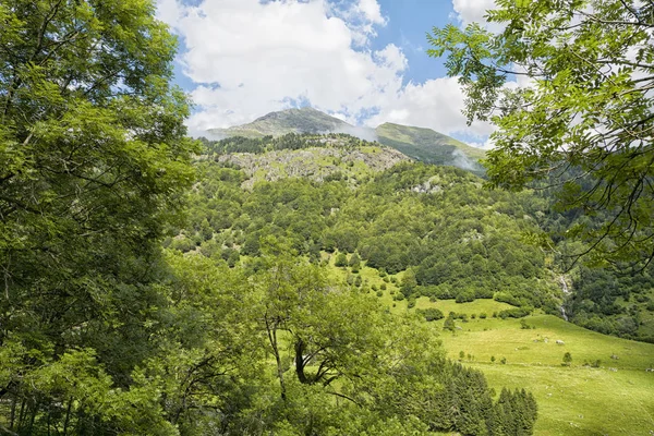 Landschaft Den Pyrenäen — Stockfoto