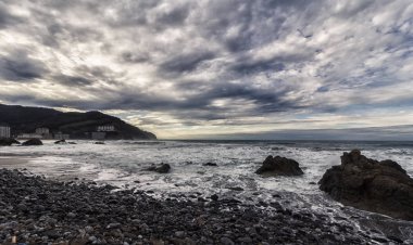 manzara bakio batımında Beach