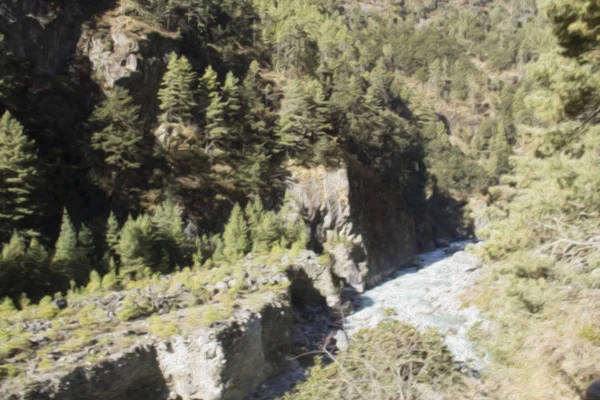 Río Los Himalayas — Foto de Stock