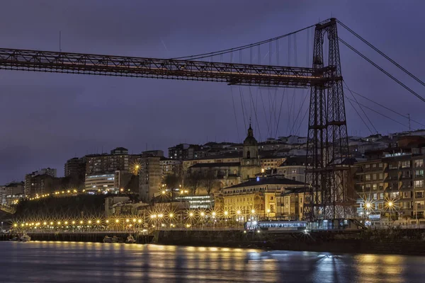Suspension Bridge Basque Country — Stock Photo, Image