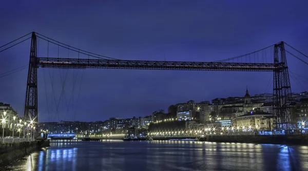 Ponte Suspensa País Basco — Fotografia de Stock