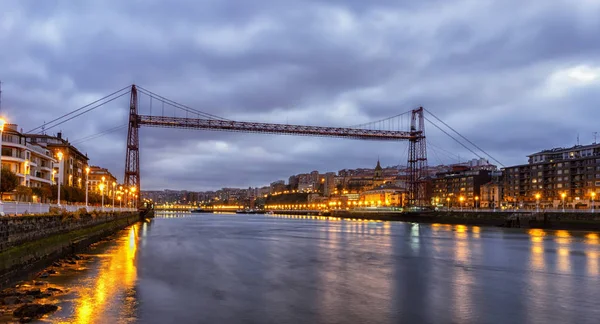Ponte Suspensa País Basco — Fotografia de Stock